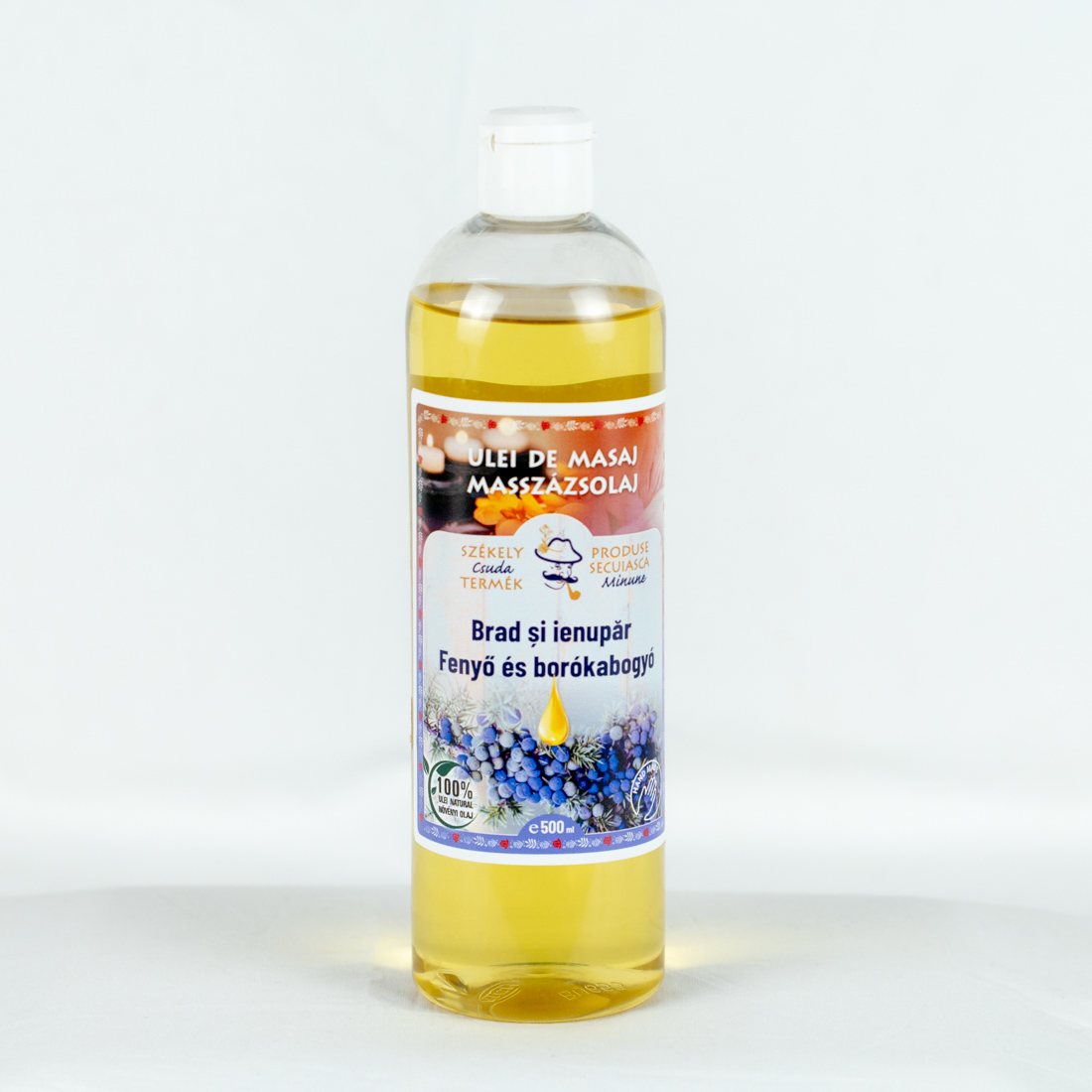 Fenyő és borókabogyó masszázsolaj