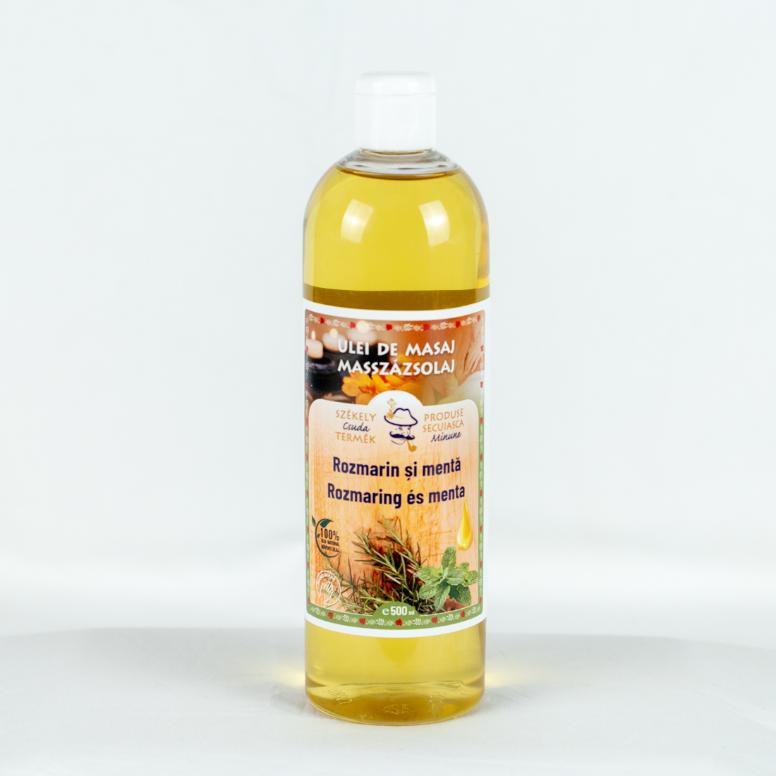 Rozmaring és menta masszázsolaj