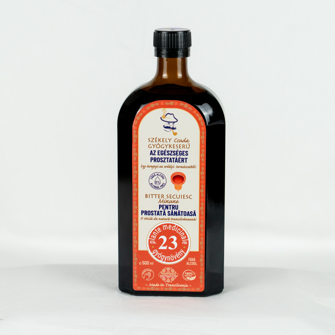 Gyógykeserű az egészséges prosztatáért - alkoholmentes